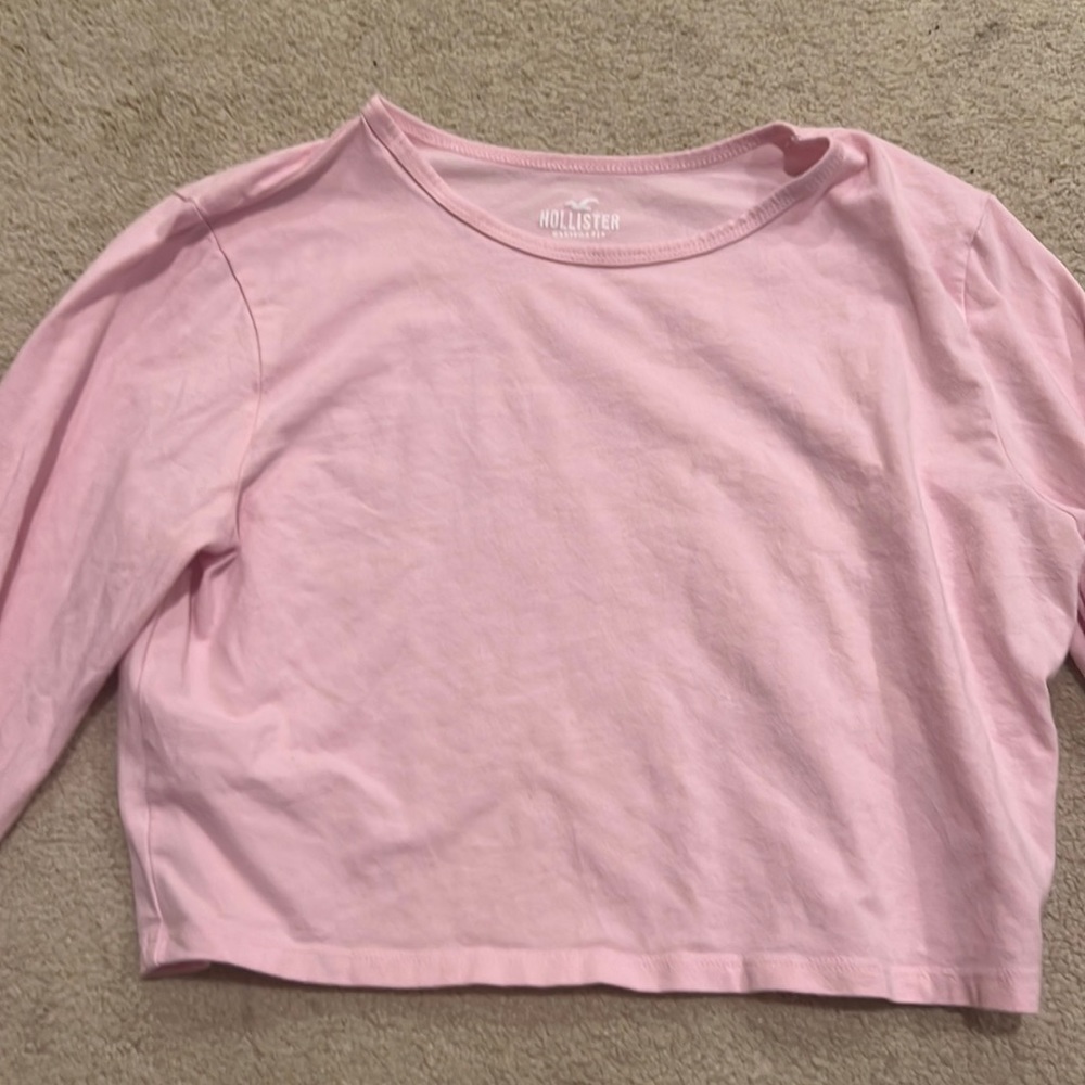 Hollister Baby Tee Light pink